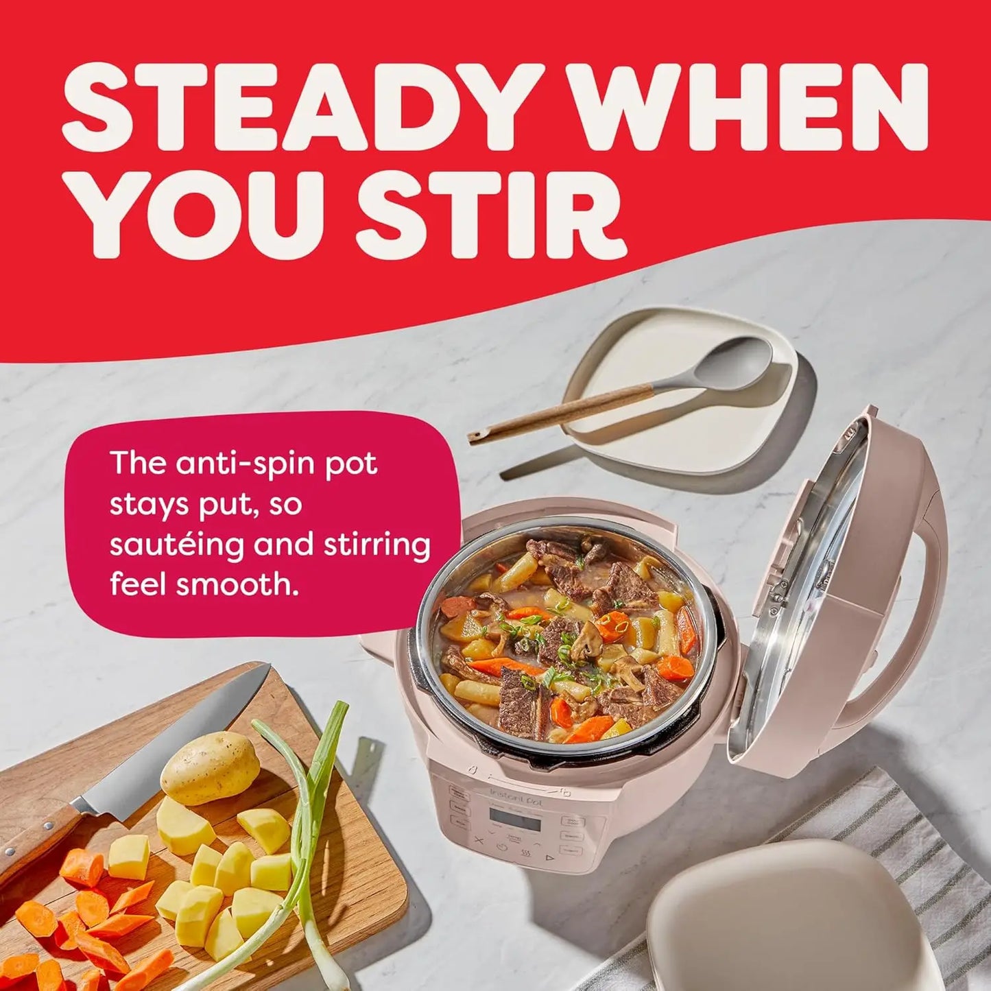 4QT Mini 7-in-1 Multi-Cooker: Pressure
