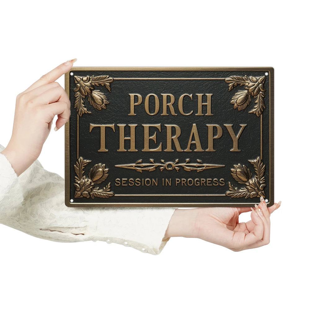 Tin Metal Sign Decor, Wall Art 7.8 X 11.8 Inch