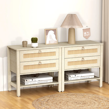 Nightstand/ End Table with Drawers