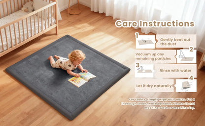 Thick 1.3" Non-Slip Baby/Play/Exercise Mat