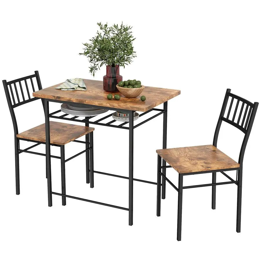 3 Piece Dining Table Set