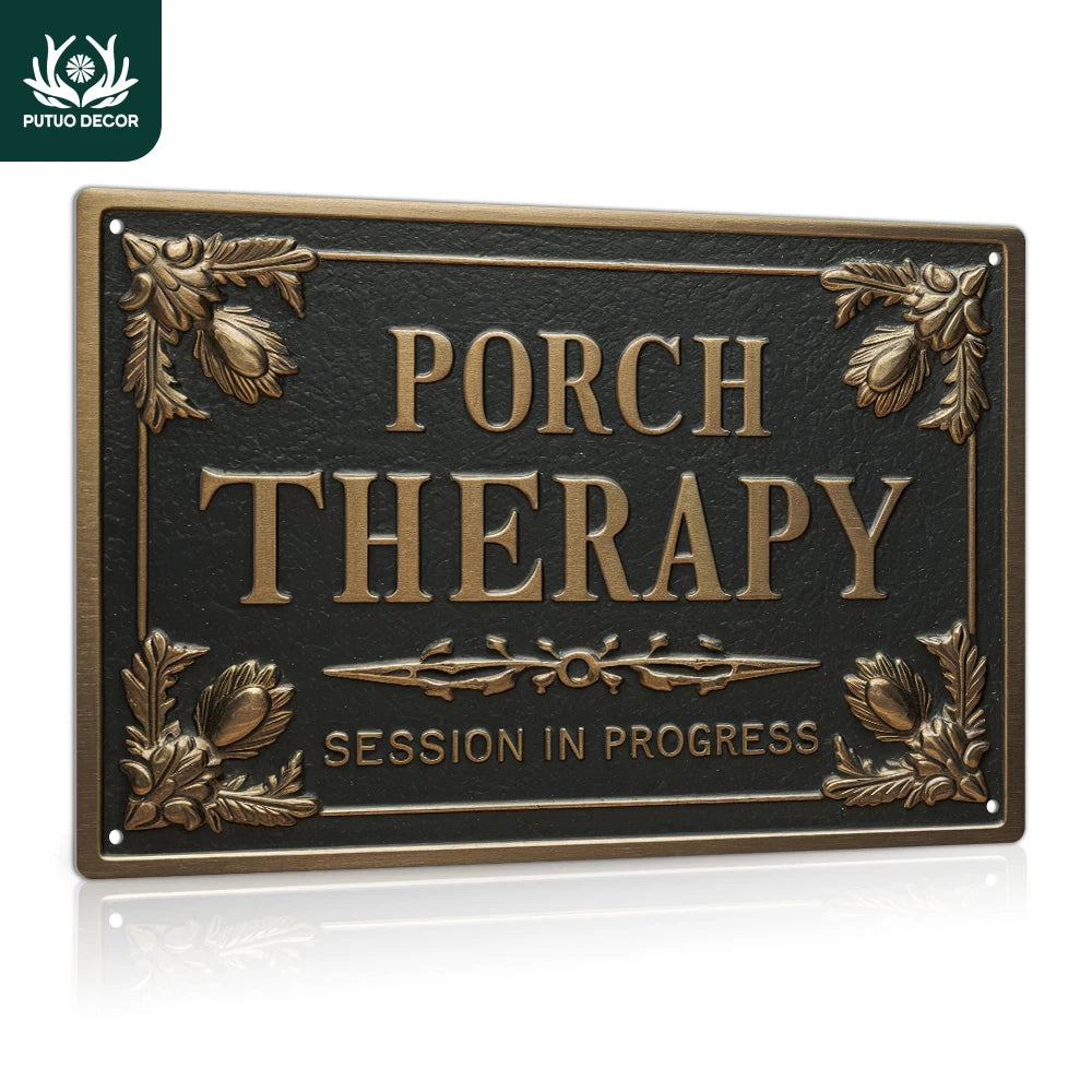 Tin Metal Sign Decor, Wall Art 7.8 X 11.8 Inch