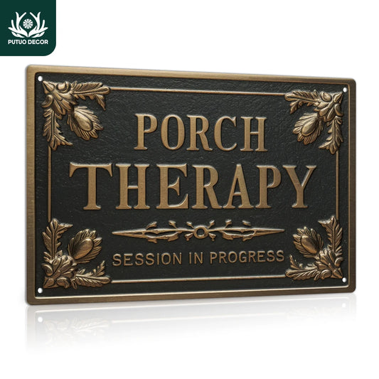 Tin Metal Sign Decor, Wall Art 7.8 X 11.8 Inch