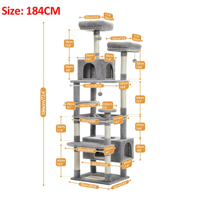 Cat Tree, Scratching Posts, Hammock