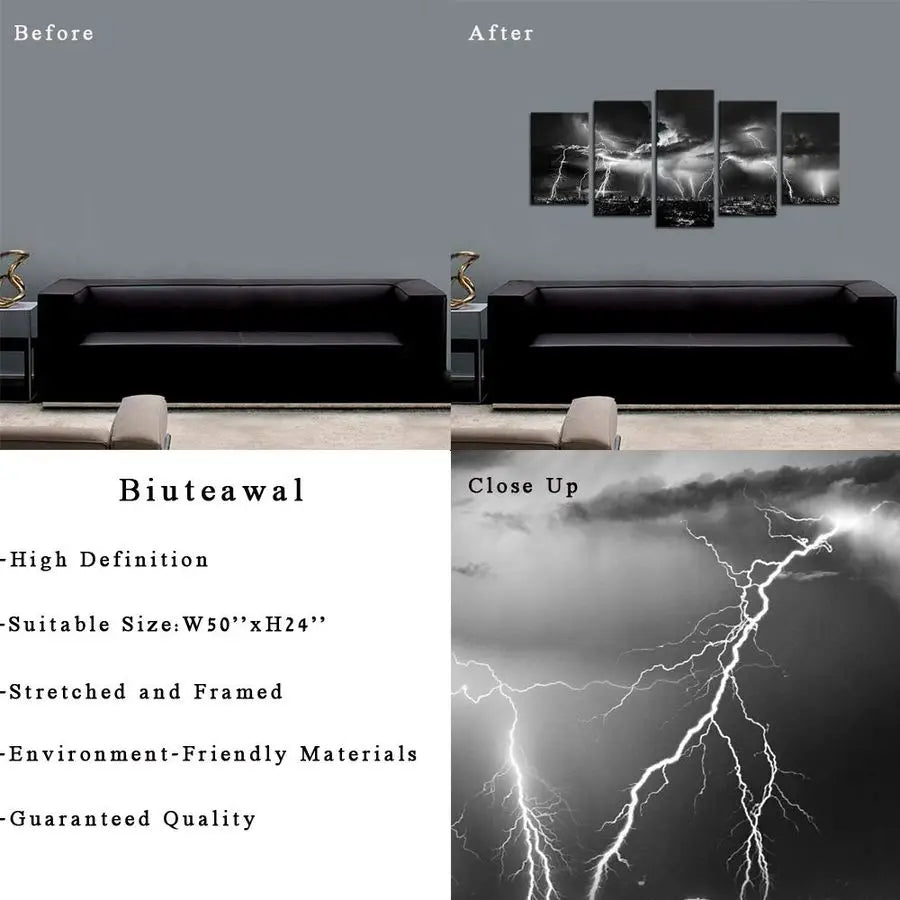 Lightning Strikes in The Clouds
