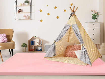 Memory Foam Play/Exercise Mat With Non-slip Bottom 2cm Thick