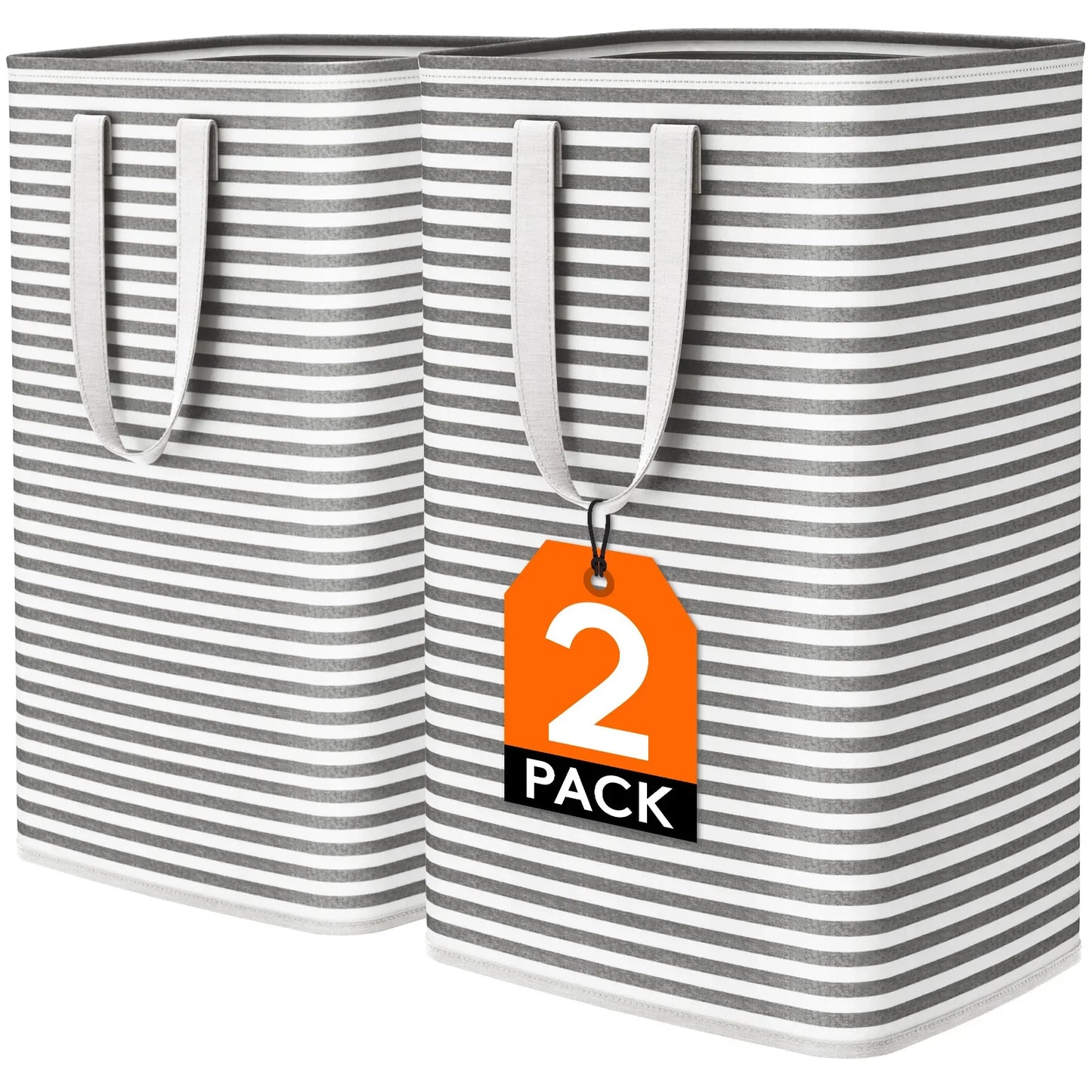 Clothes Hamper with Handles, Freestanding, Waterproof