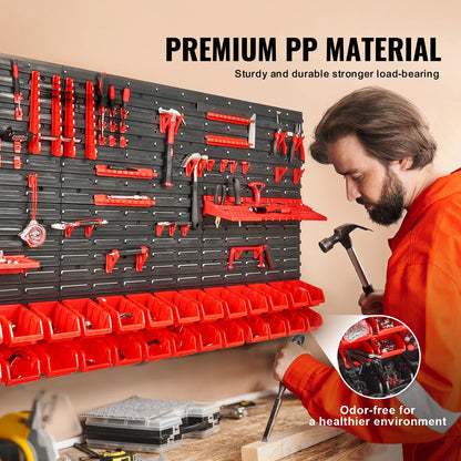 Parts Rack Organizer Garage Storage Bins 30/48 Bin