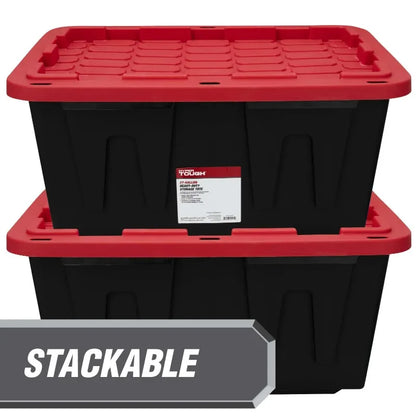 Tough Large Storage Bin with Lid