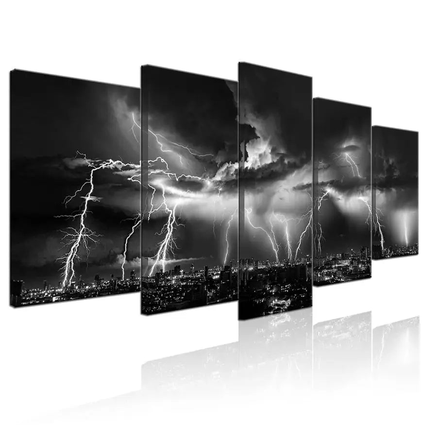 Lightning Strikes in The Clouds