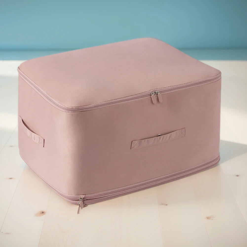 Quilt/Clothes Storage with Handle