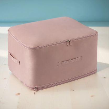 Quilt/Clothes Storage with Handle