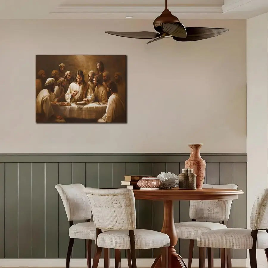 Jesus Canvas Wall Art, Last Supper