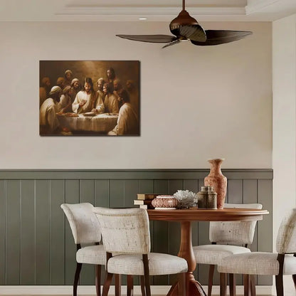 Jesus Canvas Wall Art, Last Supper