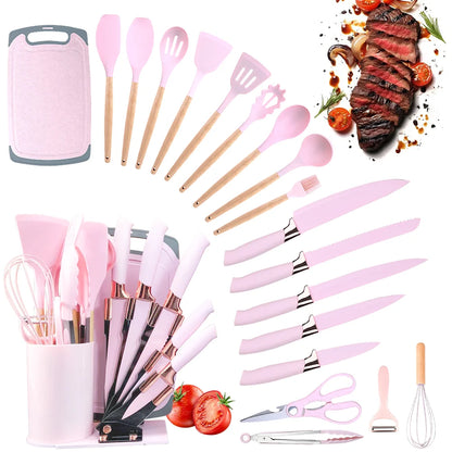 20pcs Silicone Utensil Set