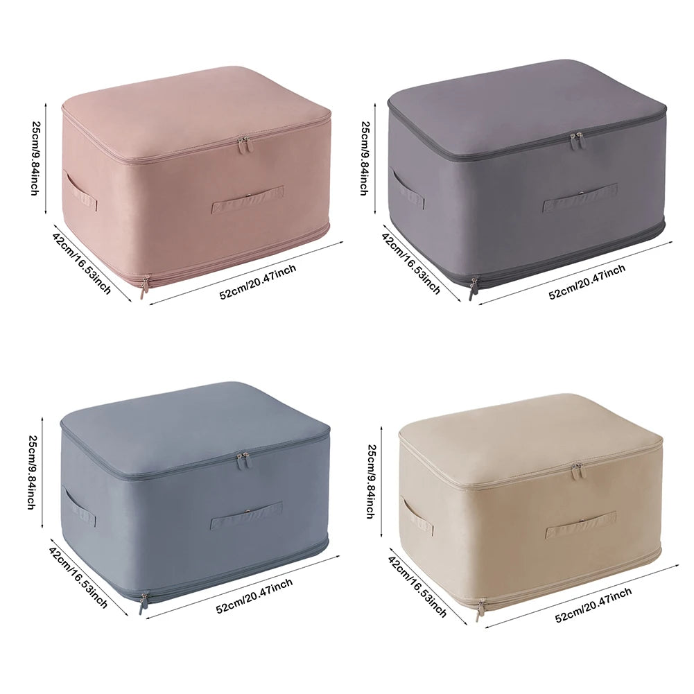Quilt/Clothes Storage with Handle