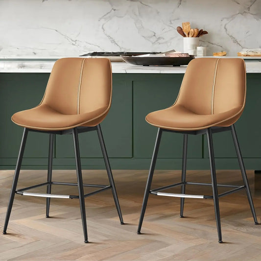 Set of 2 Counter Height Bar Stools