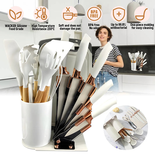 20pcs Silicone Utensil Set