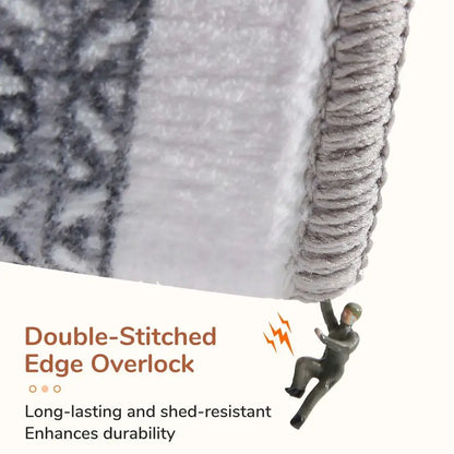 Rug, Non Slip Backing, 5x7, Washable