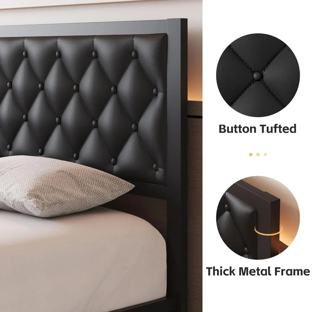 Bed Frame, Headboard