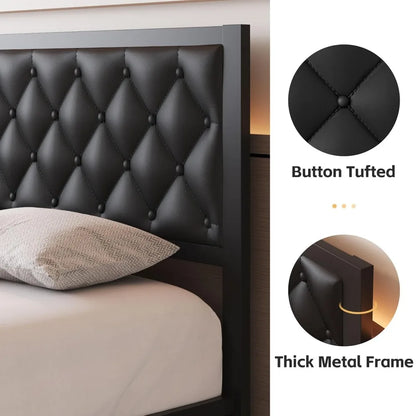 Bed Frame, Headboard