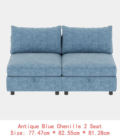 Modular 3-Seater Couch, Loveseat, Chair