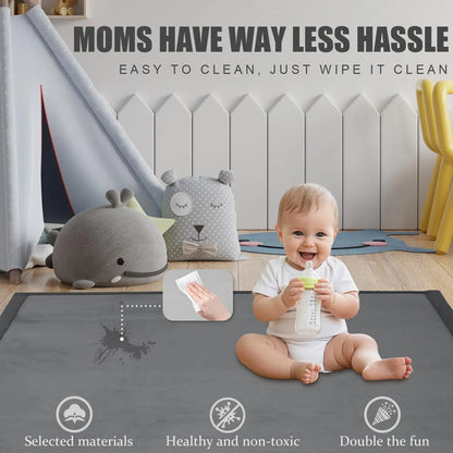 Baby Play/Exercise Mat Non-Slip 1.2in Thick