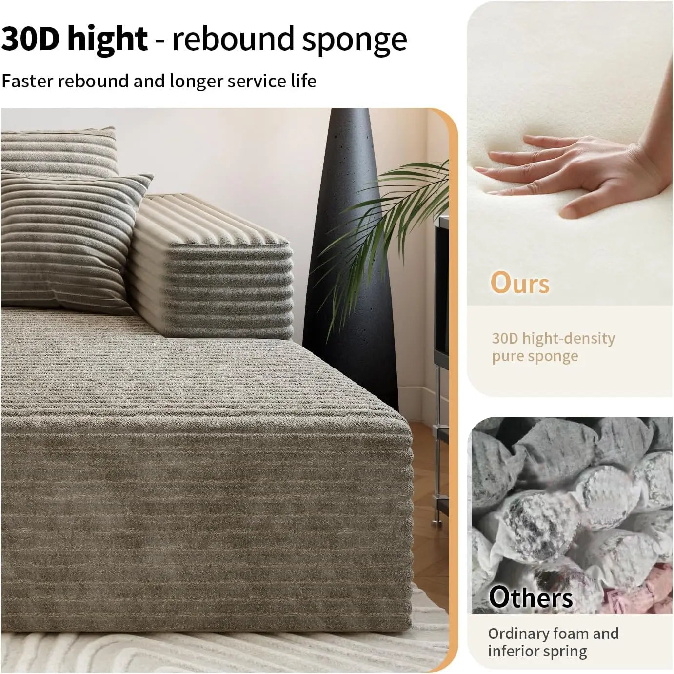 Cloud Modular Sectional Couch
