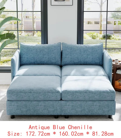 Modular 3-Seater Couch, Loveseat, Chair
