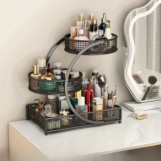 Multi-layer Cosmetic Organizing Lightweight Tray