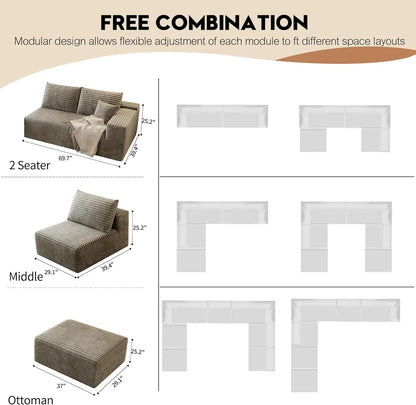 Cloud Modular Sectional Couch
