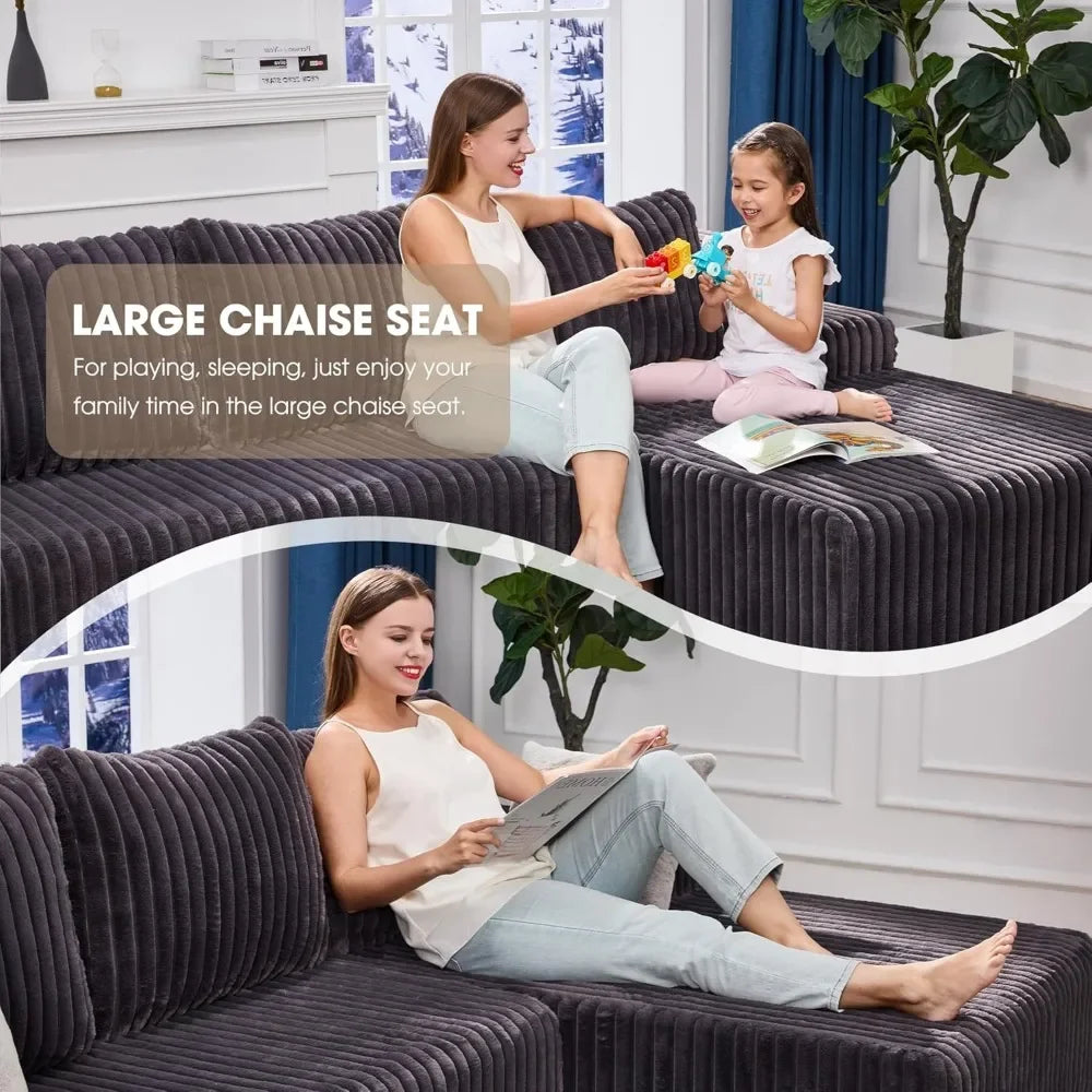 Modular Sectional Sofa-2 sections